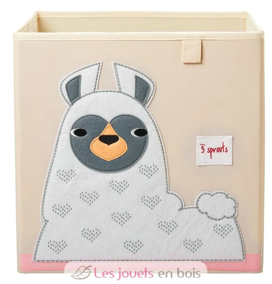 Cube de rangement Lama - 3 Sprouts