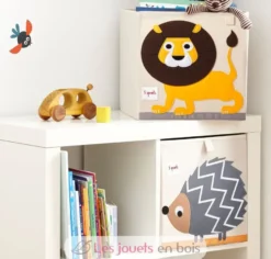 Cube de rangement Lion - 3 Sprouts