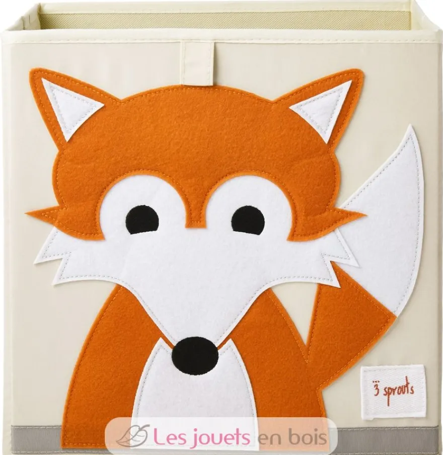 Cube de rangement Renard - 3 Sprouts