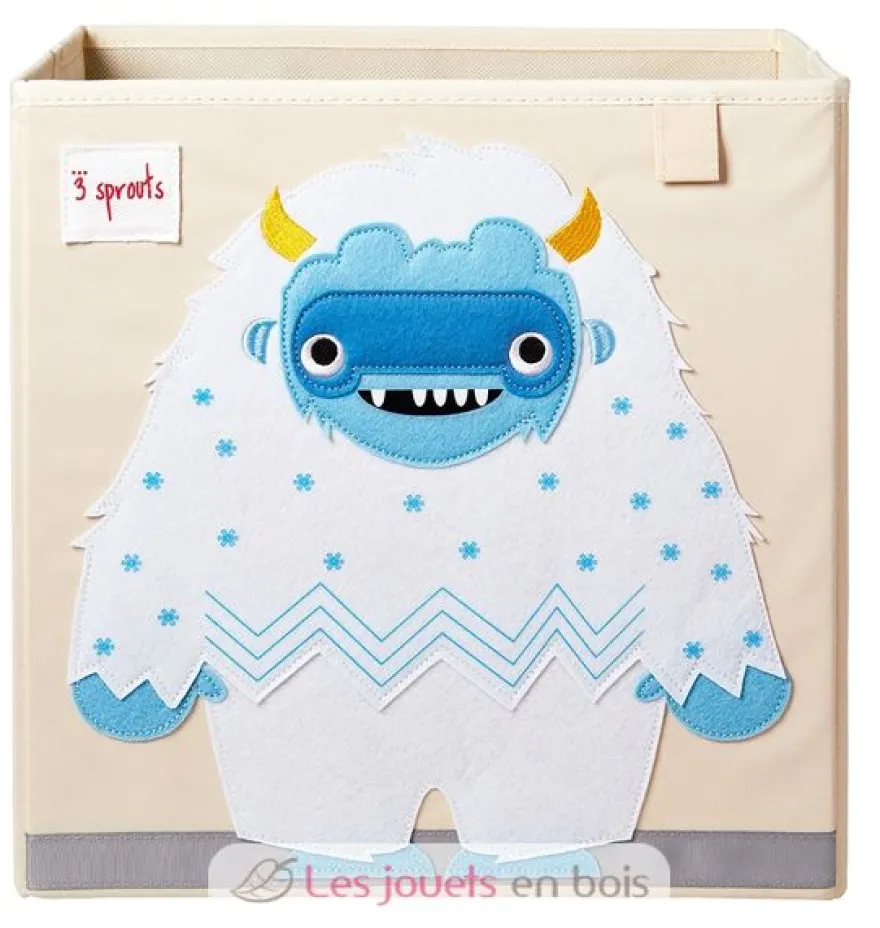 Cube de rangement Yéti - 3 Sprouts