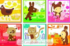 Cubes Color Animal - Janod