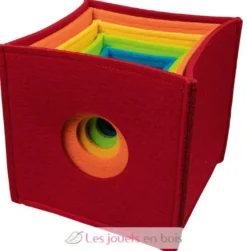 Cubes à empiler en feutrine - Goki