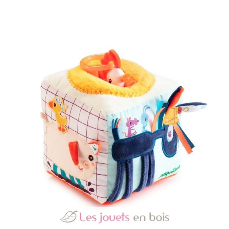 Cube sonore d'activités Ferme - Lilliputiens