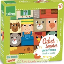 Cubes sonores de la ferme - Vilac