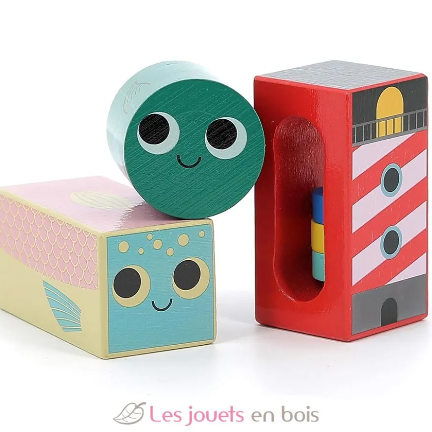 Cubes sonores de la mer - Vilac