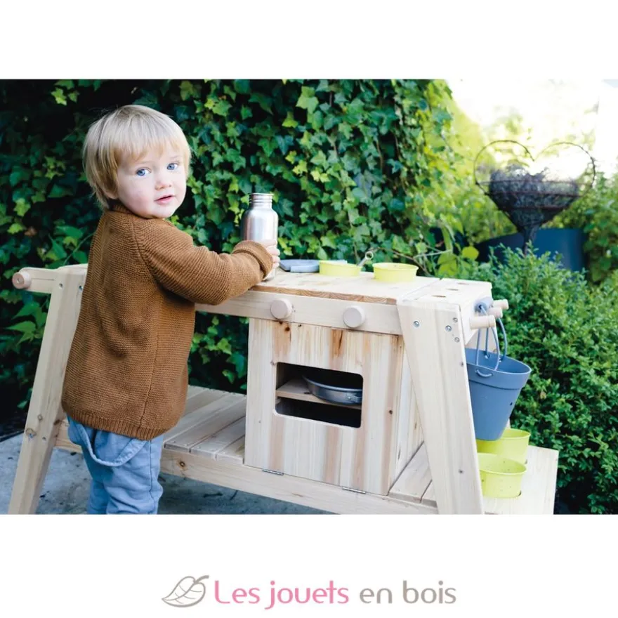 Cuisine de plein air en bois pour enfants - Small Foot