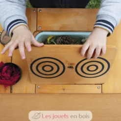 Cuisine d'extérieur en bois Muddy Lab marron - Janod