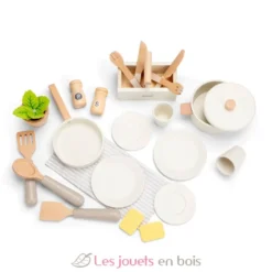 Cuisine en bois avec lave-vaisselle - New Classic Toys