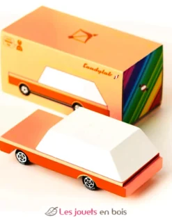 Dart Wagon - Le break rose pêche - Candylab Toys