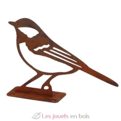 Décoration de jardin en acier rouillé Mésange charbonnière - Esschert Design