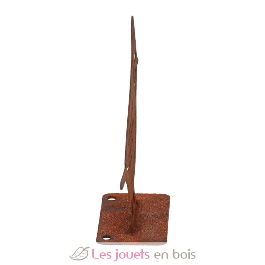 Décoration de jardin en acier rouillé Mésange huppée - Esschert Design