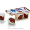 Dessert chocolat et lait en bois - Erzi