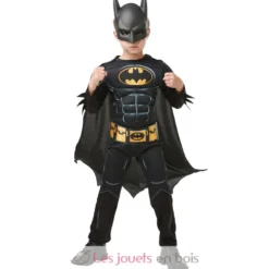 Déguisement Batman avec muscles 3-4 ans - Rubies