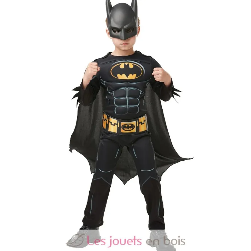 Déguisement Batman avec muscles 5-6 ans - Rubies