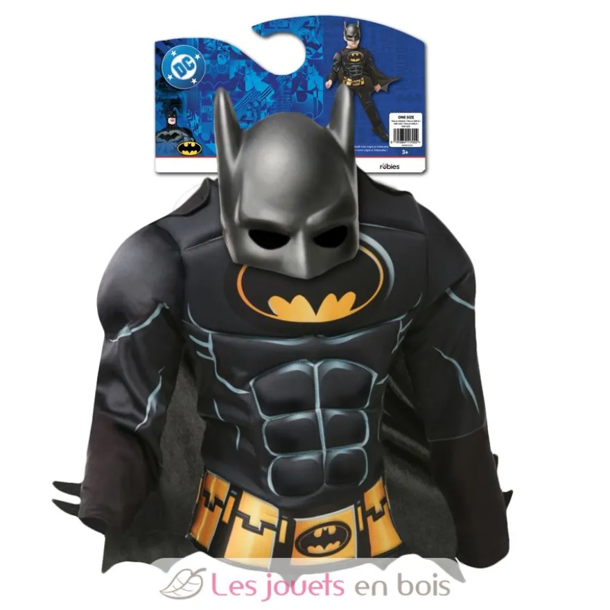 Déguisement Batman avec muscles 5-6 ans - Rubies