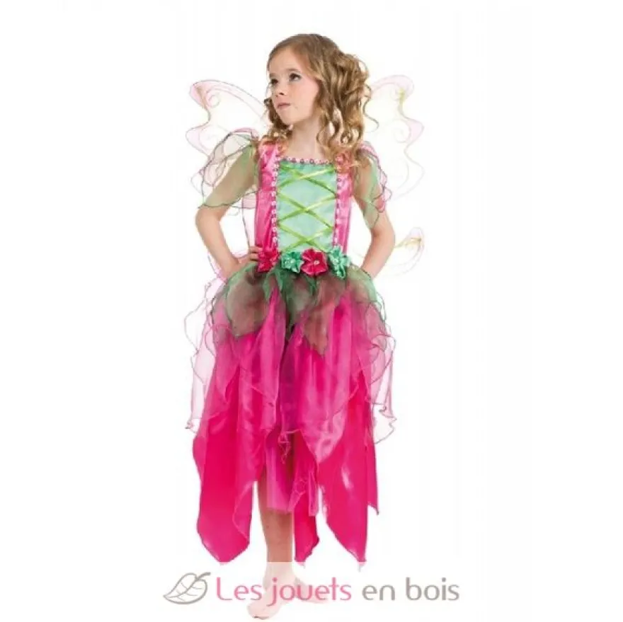 Déguisement Fée Fleur rose 104 cm 2 pcs - Chaks