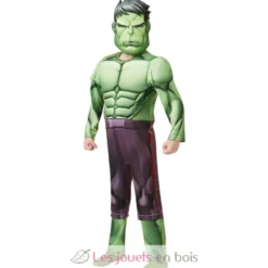 Déguisement Hulk avec muscles 7-8 ans - Rubies