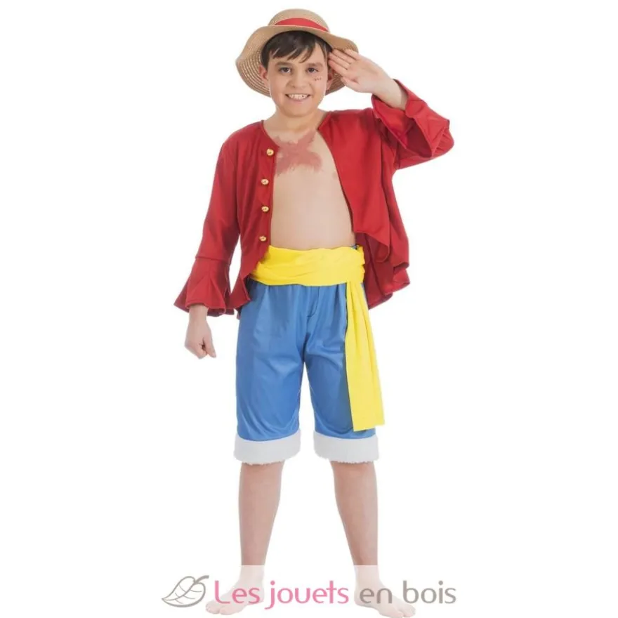 Déguisement Luffy One Piece 128 cm - Chaks