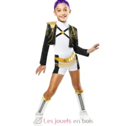 Déguisement luxe Rumi Gold KPop enfant 11-13 ans - Rubies