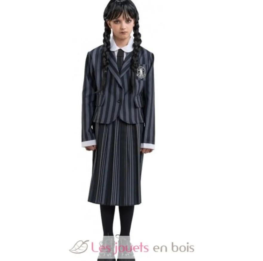 Déguisement Mercredi Addams 140 cm - Chaks