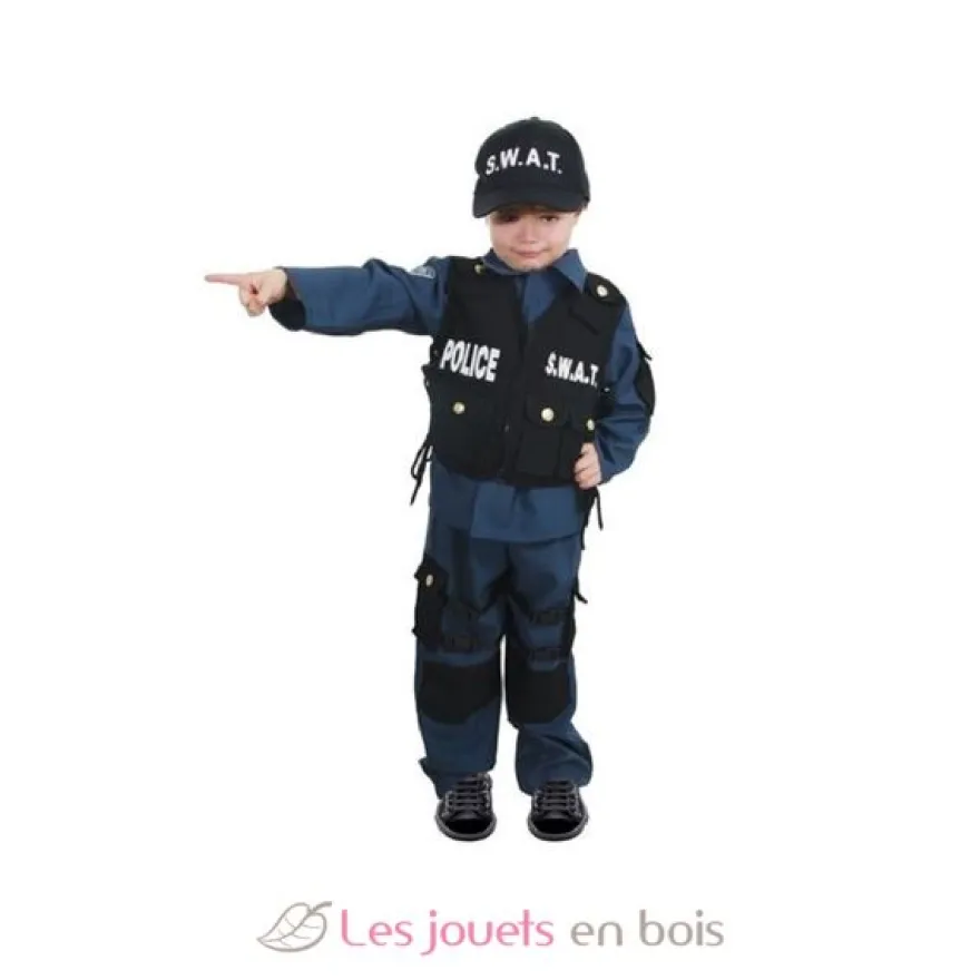 Déguisement policier 116 cm - Chaks