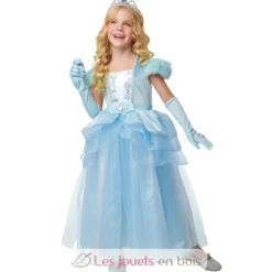 Déguisement princesse bleue 7-8 ans - Rubies