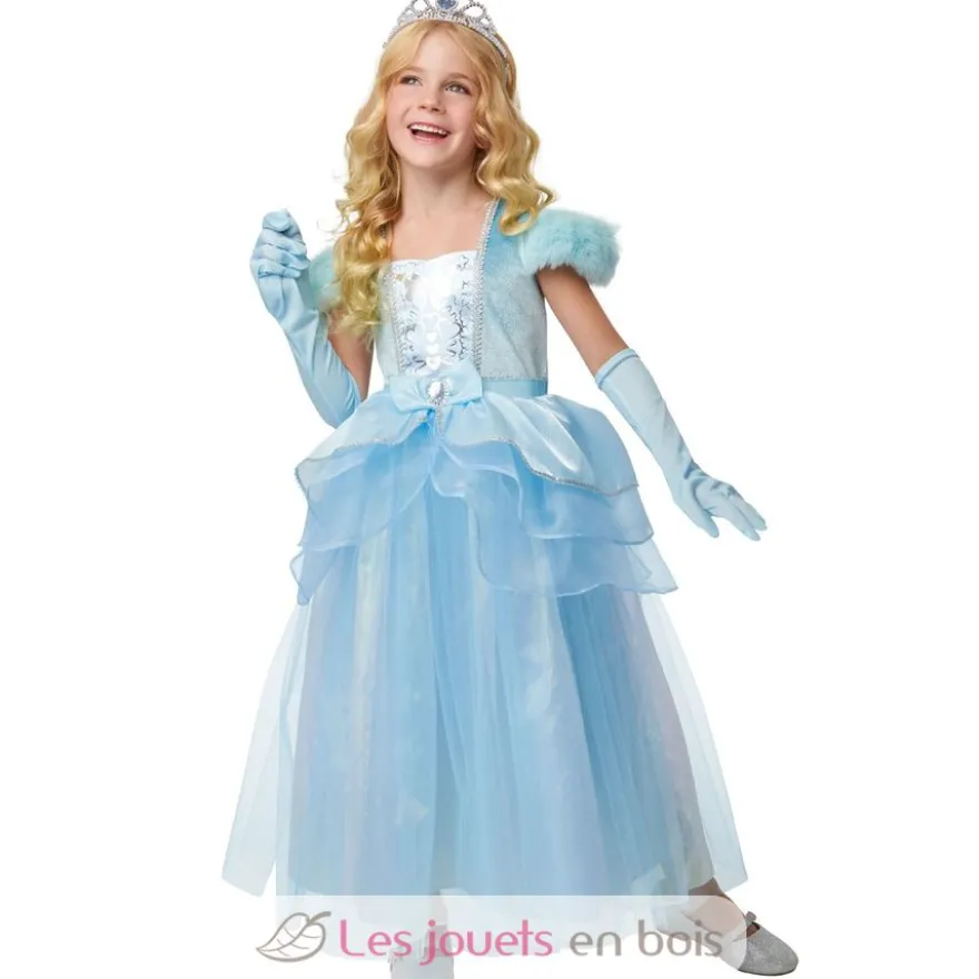 Déguisement princesse bleue 7-8 ans - Rubies