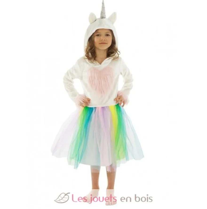 Déguisement robe licorne 128 cm - Chaks