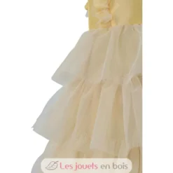 Déguisement Robe Miss France dorée 128 cm - Chaks
