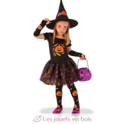 Déguisement Sorcière Citrouille 5-7 ans - Rubies