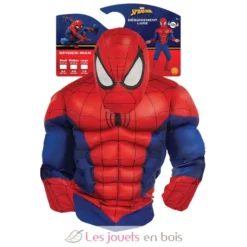 Déguisement Spider-man avec muscles 7-8 ans - Rubies