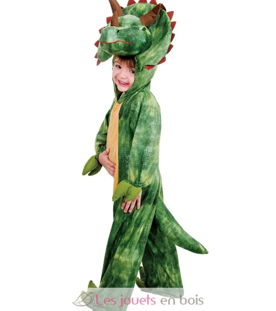 Déguisement tricératops 104 cm - vert - Chaks