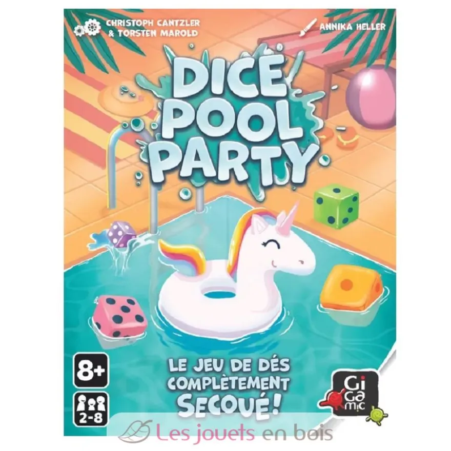 Dice Pool Party Jeux de Société Famille & Junior - Gigamic