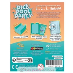 Dice Pool Party Jeux de Société Famille & Junior - Gigamic