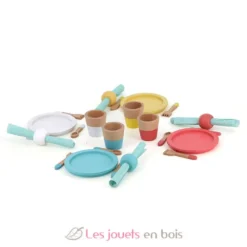 Dinette repas en bois - Vilac