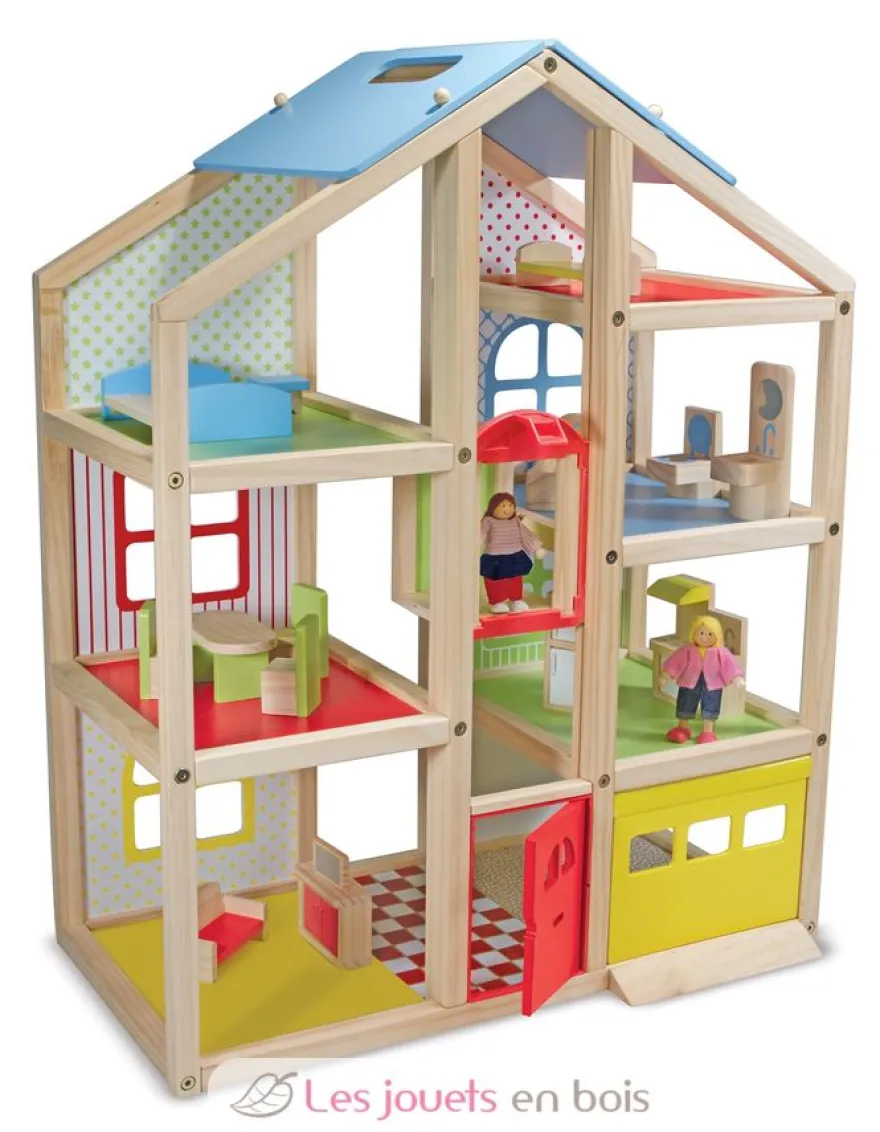 Dolls House maison de poupées - Melissa & Doug