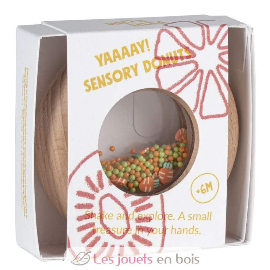Donut sensoriel Carottes - Petit Boum
