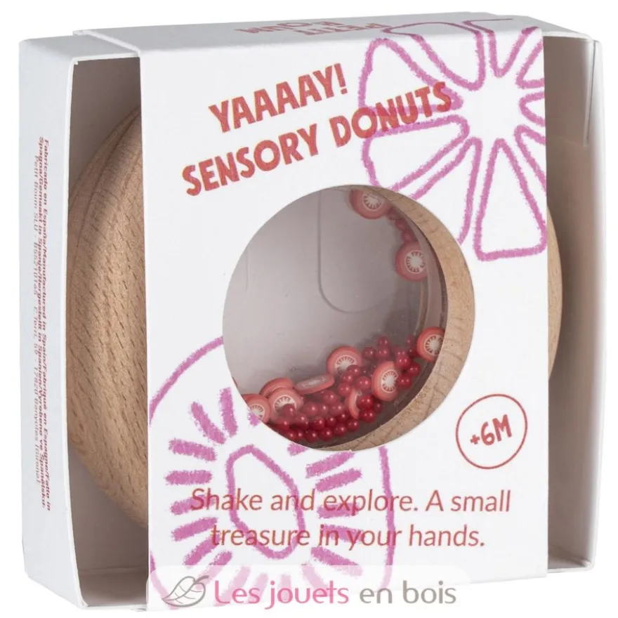 Donut sensoriel Tomates - Petit Boum