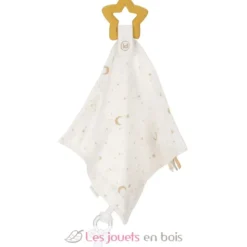 Doudou avec anneau de dentition - Little Dutch