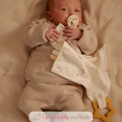 Doudou avec anneau de dentition - Little Dutch