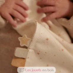 Doudou avec anneau de dentition - Little Dutch