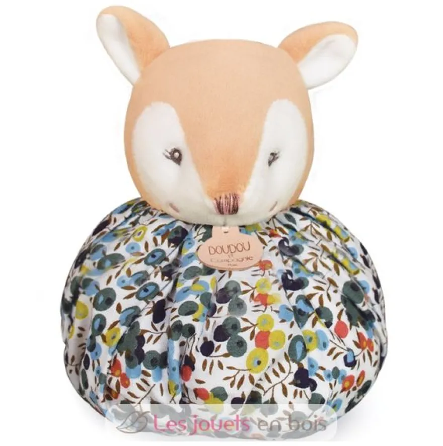Doudou Boule Faon 25 cm - Doudou et Compagnie