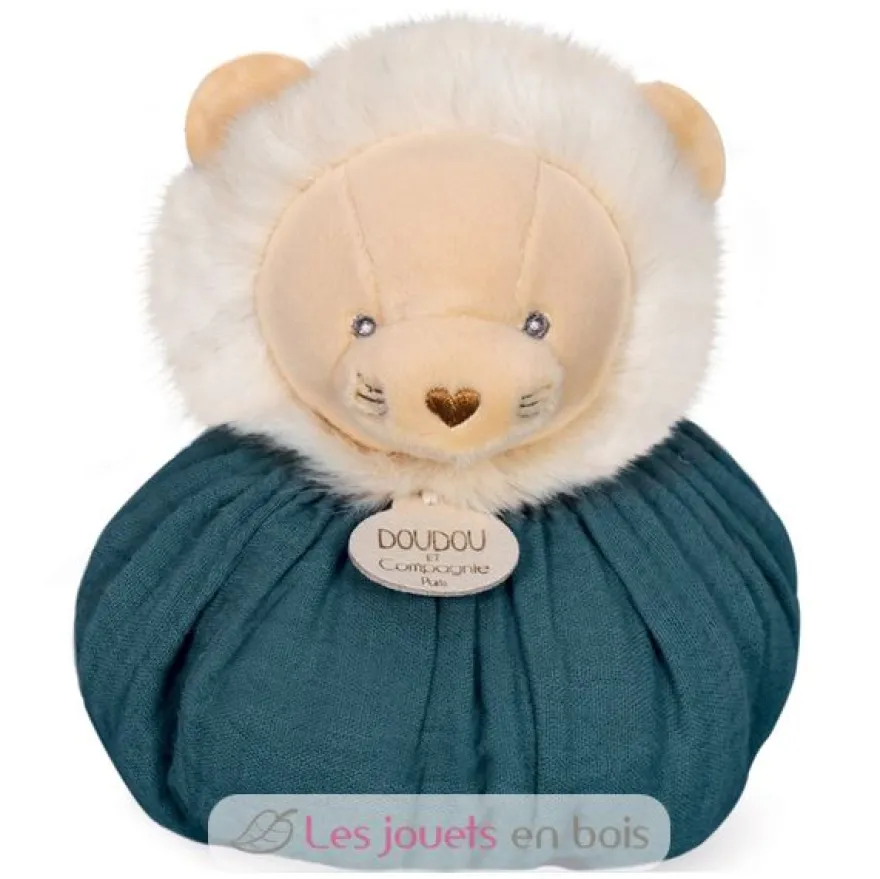 Doudou Boule Lion 25 cm - Doudou et Compagnie