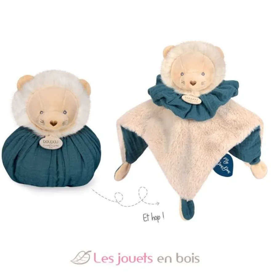 Doudou Boule Lion 25 cm - Doudou et Compagnie