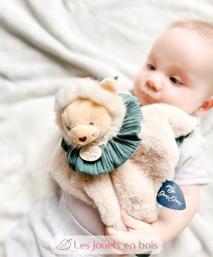 Doudou Boule Lion 25 cm - Doudou et Compagnie