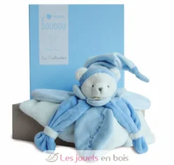 Doudou Collector Ours bleu - Doudou et Compagnie