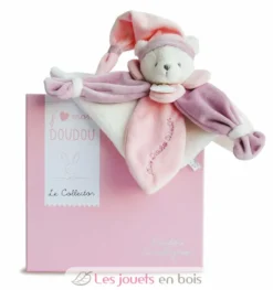 Doudou Collector Ours rose - Doudou et Compagnie