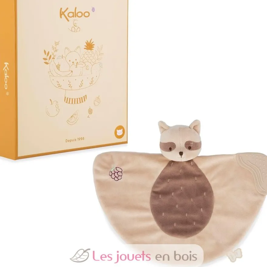Doudou de dentition Raton laveur - Kaloo