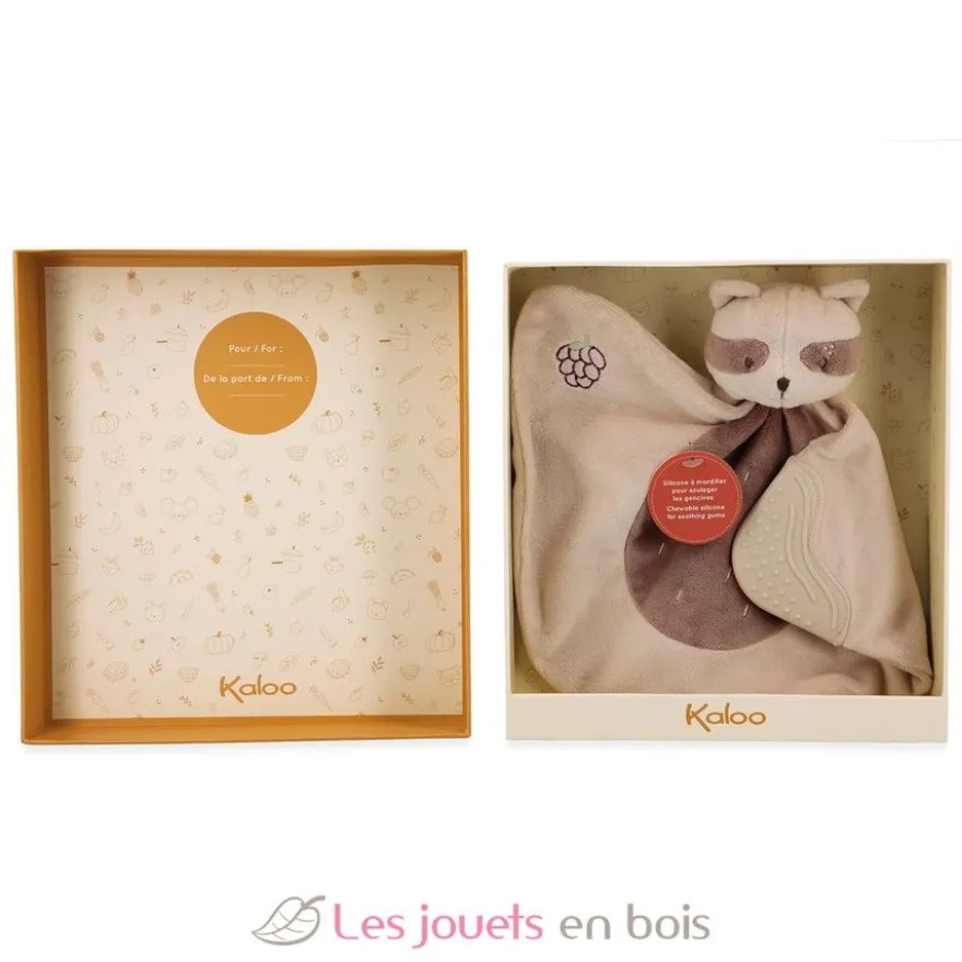 Doudou de dentition Raton laveur - Kaloo