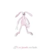Doudou Doudou lapin Reece 26 cm rose et blanc - Happy Horse